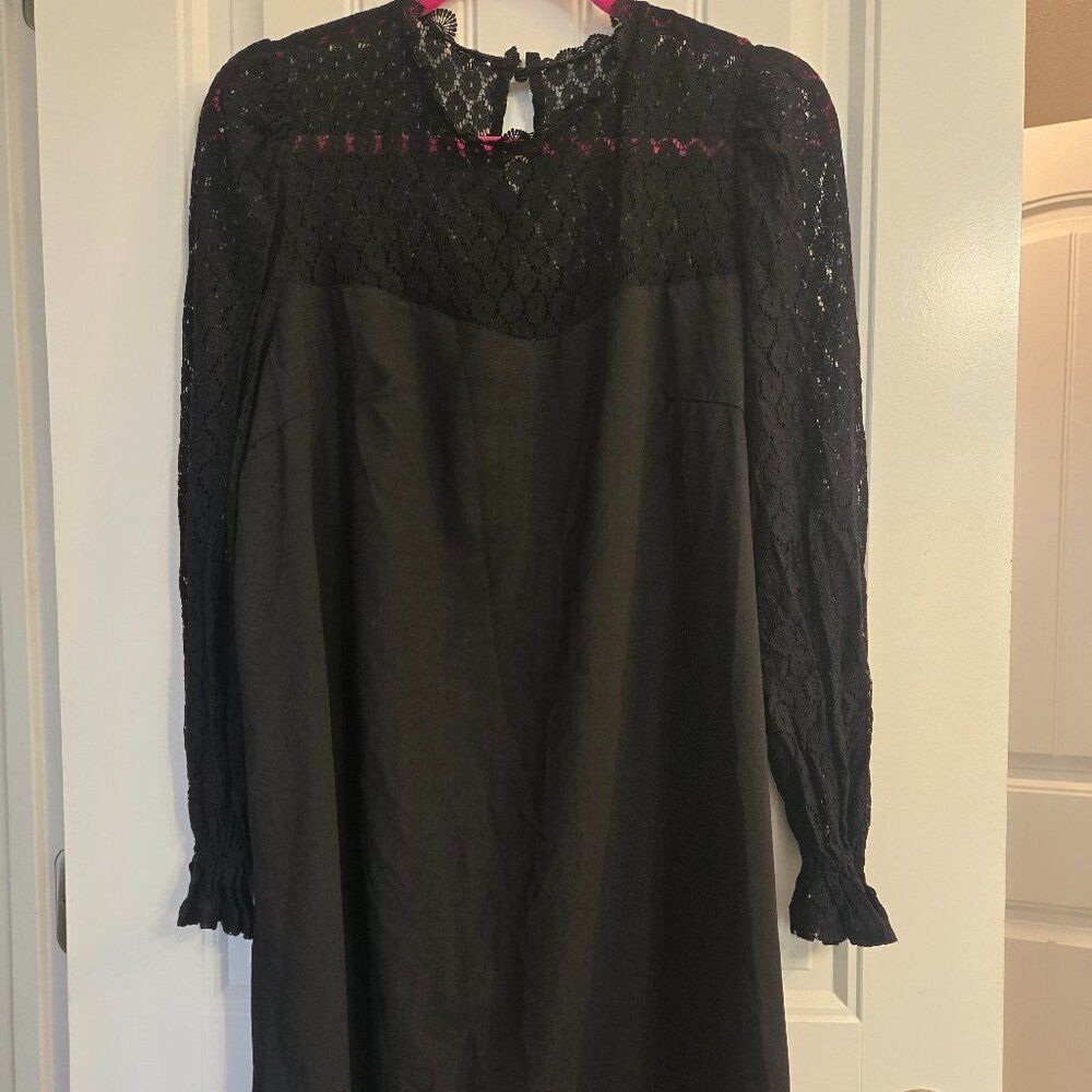 Black dress by Shein size 1XL, new and unused